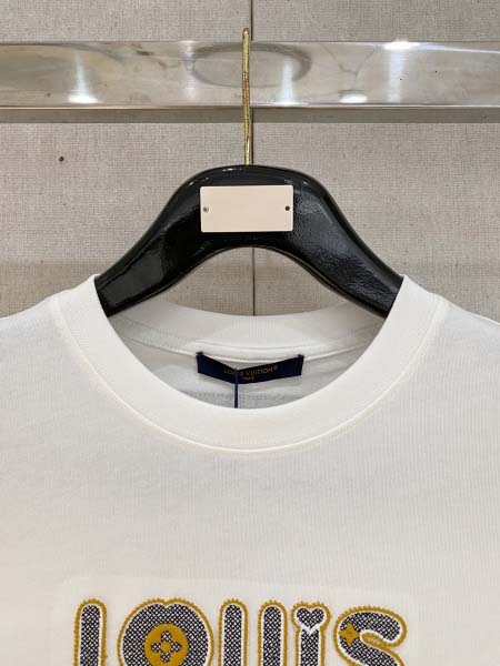 2025年7月1日入荷新作Louis Vuitton半袖Tシャツ 高级品超厳選★入手困難/誕生日プレゼント/MF工場