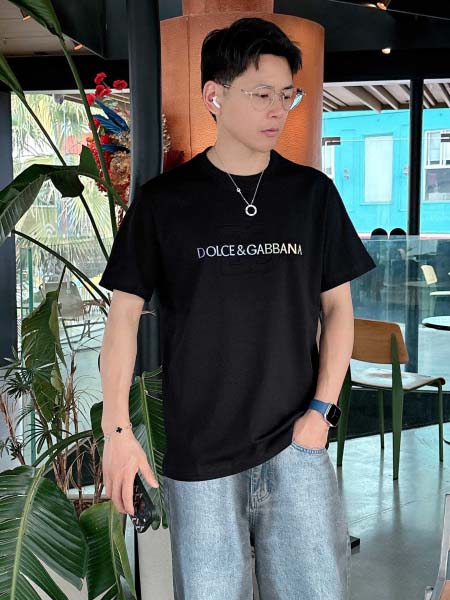 2025年7月2日入荷新作Dolce&Gabbana半袖Tシャツ 高级品超厳選★入手困難/誕生日プレゼント/MF工場