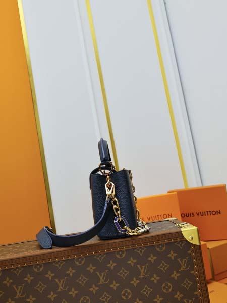 2025年7月10日入荷新作M24683 CAPUCINES    Capucines Taurillon 21 x 14x8極品/正規品同様/人気/革/バッグルイヴィトン/CX工場