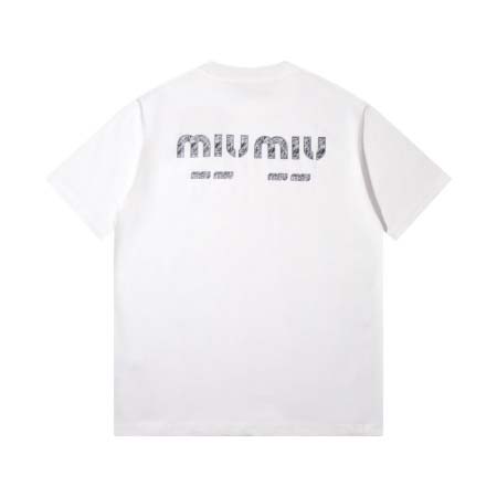 2025年7月11日入荷新作Miu Miu半袖 tシャツ 高级品/入手困難/誕生日プレゼント/FG工場XS-L