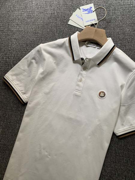 2025年7月17日入荷新作Burberry半袖ポロシャツ 高级品/ビジネス/入手困難/誕生日プレゼント/COLO工場S-XXL