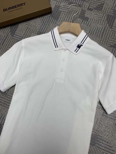 2025年7月17日入荷新作Burberry半袖ポロシャツ 高级品/ビジネス/入手困難/誕生日プレゼント/COLO工場S-XXL