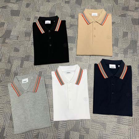 2025年7月17日入荷新作Burberry半袖ポロシャツ 高级品/ビジネス/入手困難/誕生日プレゼント/COLO工場S-XXL