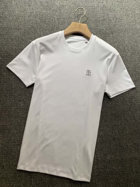2025年7月17日入荷新作Brunello Cucinelli半袖Tシャツ 高级品/ビジネス/入手困難/誕生日プレゼント/COLO工場M-XXXL