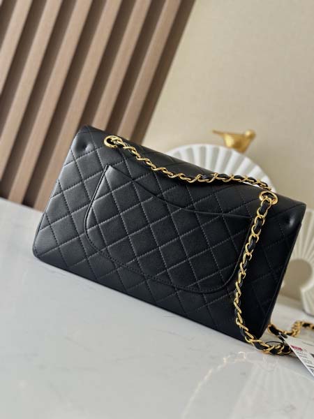 2025年7月17日入荷新作シャネル バッグ最高級品Chan1Vintage Size:26cm  ：A2220  黑色 羊皮恋人プレゼント/誕生日/母の日/母のひプレゼント/お祝い女性結婚祝い/KK工場