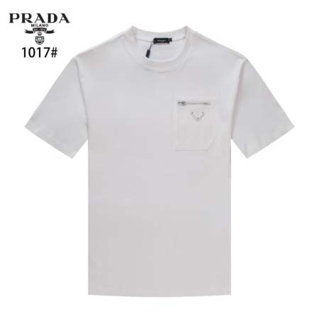 2025年7月18日入荷新作Prada半袖 Tシャツ★誕生日プレゼント/ファッションの人気/贈り物/WF工場S-XL