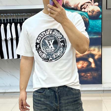 2025年7月28日入荷新作Louis Vuitton半袖 tシャツ高品質人気商品/DW工場