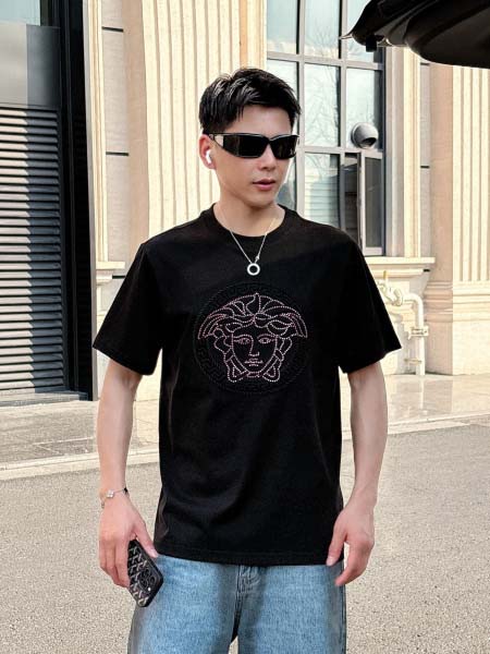 2025年7月1日入荷新作Versace半袖Tシャツ 高级品...
