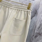 2025年7月1日入荷新作Miumiu春夏スウェットパンツ 高级品超厳選★入手困難/誕生日プレゼント/MF工場