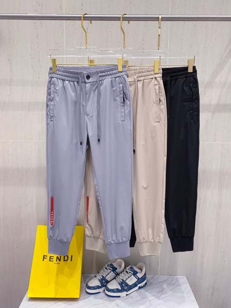 2025年7月2日入荷新作Prada春夏スウェットパンツ 高...