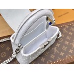 2025年7月10日入荷新作M83115 CAPUCINES  Capucines 16x11.3x6.5極品/正規品同様/人気/革/バッグルイヴィトン/CX工場