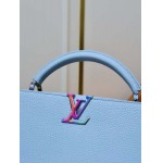 2025年7月10日入荷新作M22054 CAPUCINES BB  LVTaurillon  27x18x9極品/正規品同様/人気/革/バッグルイヴィトン/CX工場