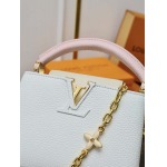 2025年7月10日入荷新作M11342 CAPUCINES BB   Capucines Taurillon Monogram 21 x 14x8cm極品/正規品同様/人気/革/バッグルイヴィトン/CX工場