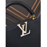 2025年7月10日入荷新作M23950 Capucines mini   TaurillonLV 27*18*9極品/正規品同様/人気/革/バッグルイヴィトン/CX工場