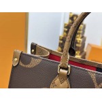 2025年7月10日入荷新作M45321  Onthego MonogramMonogram ReverseToron  35 x27x14極品/正規品同様/人気/革/バッグルイヴィトン/CX工場