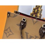 2025年7月10日入荷新作M45321  Onthego MonogramMonogram ReverseToron  35 x27x14極品/正規品同様/人気/革/バッグルイヴィトン/CX工場