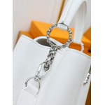 2025年7月10日入荷新作m24671 M24672capucines east  westIvcrushIv:29x19x9 cm極品/正規品同様/人気/革/バッグルイヴィトン/CX工場