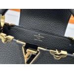 2025年7月10日入荷新作M56669   CapucinesMiniMonogram CAPUCINES mini  21.014.08.0cm極品/正規品同様/人気/革/バッグルイヴィトン/CX工場