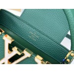 2025年7月10日入荷新作m23766cacines bb flower crown   taurillon monogram Iv:21x14x8cm極品/正規品同様/人気/革/バッグルイヴィトン/CX工場