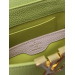 2025年7月10日入荷新作M24683 CAPUCINES    Capucines Taurillon 21 x 14x8極品/正規品同様/人気/革/バッグルイヴィトン/CX工場