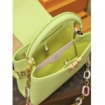 2025年7月10日入荷新作M24684 CAPUCINES BB   Capucines BBTaurillon 27 x 18x9極品/正規品同様/人気/革/バッグルイヴィトン/CX工場