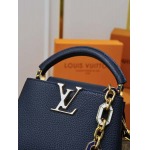 2025年7月10日入荷新作M24683 CAPUCINES    Capucines Taurillon 21 x 14x8極品/正規品同様/人気/革/バッグルイヴィトン/CX工場