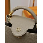 2025年7月10日入荷新作M24698 CAPUCINES BB  CapucinesBBTaurillon 3D LV  Monogram     26.5x17.5x9極品/正規品同様/人気/革/バッグルイヴィトン/CX工場