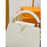 2025年7月10日入荷新作CAPUCINES  M24729  CapucinesTaurillon LV  21 x 13.6x8極品/正規品同様/人気/革/バッグルイヴィトン/CX工場