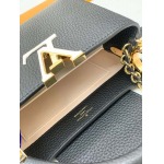 2025年7月10日入荷新作M23951Capucines mini   TaurillonLV 21 x 14 x 8極品/正規品同様/人気/革/バッグルイヴィトン/CX工場