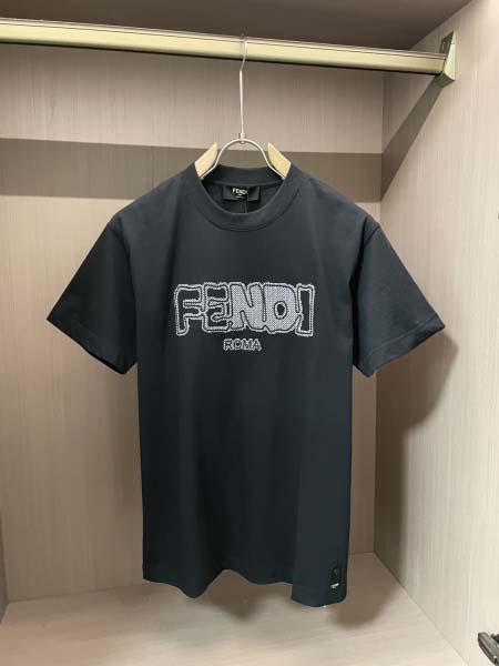 2025年7月10日入荷新作Fendi半袖Tシャツ 高级品超...
