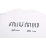 2025年7月11日入荷新作Miu Miu半袖 tシャツ 高级品/入手困難/誕生日プレゼント/FG工場XS-L