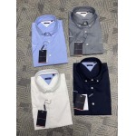 2025年7月16日入荷新作Tommy半袖 シャツ 高级品/ビジネス/入手困難/誕生日プレゼント/COLO工場M-XXXL