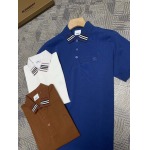 2025年7月17日入荷新作Burberry半袖ポロシャツ 高级品/ビジネス/入手困難/誕生日プレゼント/COLO工場S-XXL