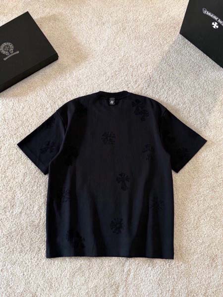 2025年8月4日入荷新作Chrome hearts半袖 tシャツ人気商品/DW工場