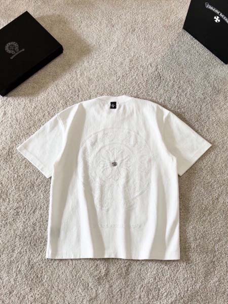 2025年8月4日入荷新作Chrome hearts半袖 tシャツ人気商品/DW工場