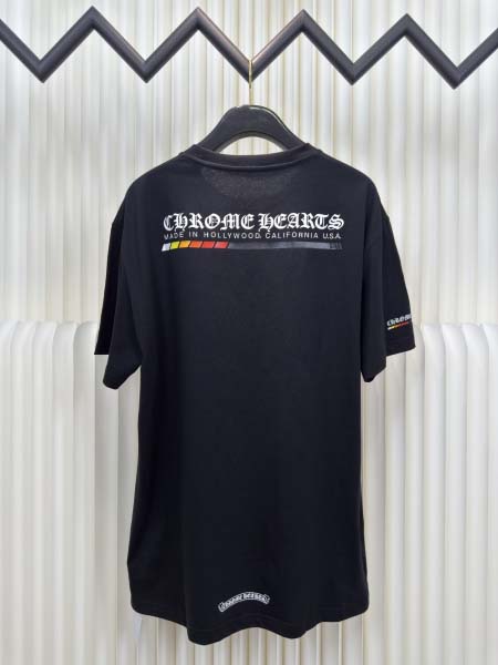 2025年8月6日入荷新作Chrome Hearts半袖 tシャツ原版復刻人気で【极品】/正規品と同じサイズ/DW工場S-L
