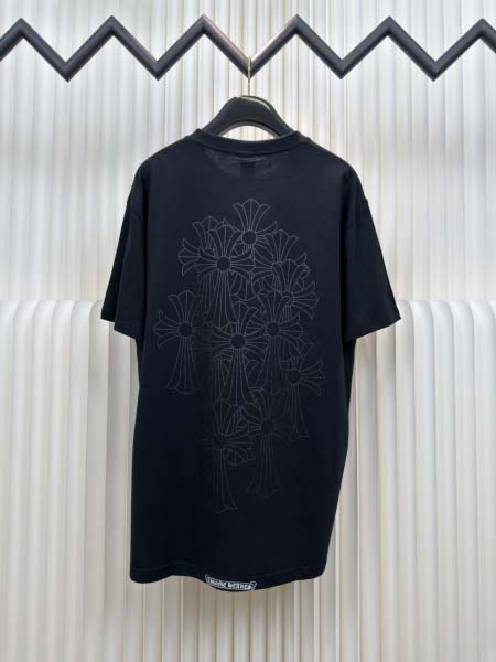 2025年8月6日入荷新作Chrome Hearts半袖 tシャツ原版復刻人気で【极品】/正規品と同じサイズ/DW工場S-L