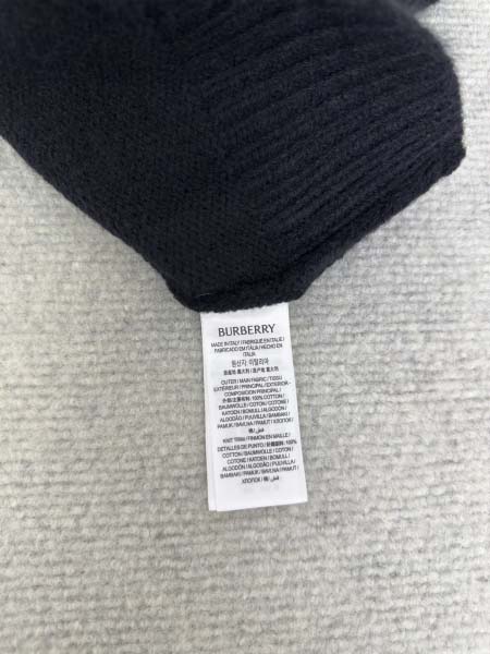 2025年8月6日入荷新作Burberryニット原版復刻人気で【极品】/正規品と同じサイズ/DW工場S-XL