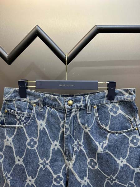 2025年8月6日入荷新作Louis vuittonデニムパンツ原版復刻人気で【极品】/正規品と同じサイズ/DW工場size：28.30.32.34