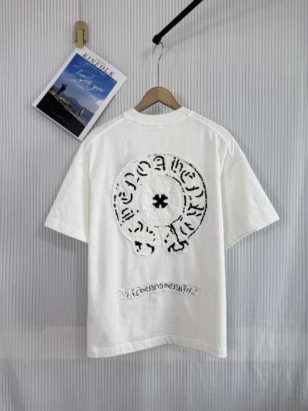 2025年8月19日入荷新作Chrome hearts 半袖 tシャツ人気商品/DW工場