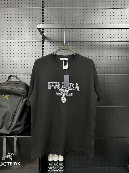 2025年8月28日秋冬入荷新作Prada半袖Tシャツ高品質安い人気商品/HL工場