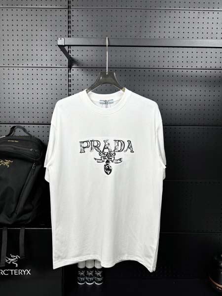 2025年8月28日秋冬入荷新作Prada半袖Tシャツ高品質安い人気商品/HL工場