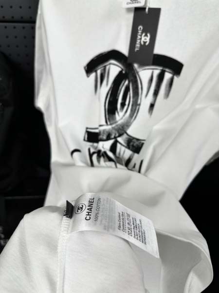 2025年8月28日秋冬入荷新作Chanel半袖Tシャツ高品質安い人気商品/HL工場