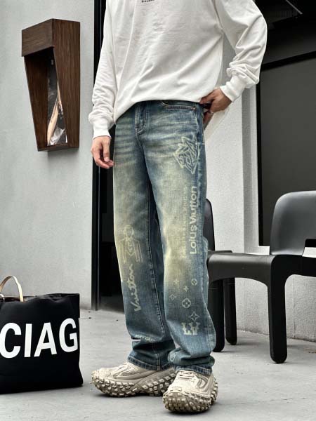 2025年8月2日入荷新作Louis Vuittonジーパン...