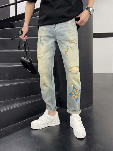 2025年8月2日入荷新作Louis Vuittonジーパン...