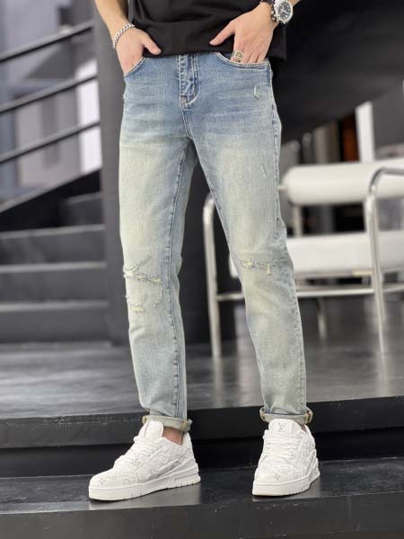 2025年8月2日入荷新作Louis Vuittonジーパン...