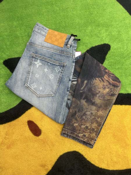 2025年8月2日入荷新作Louis Vuittonジーパン...