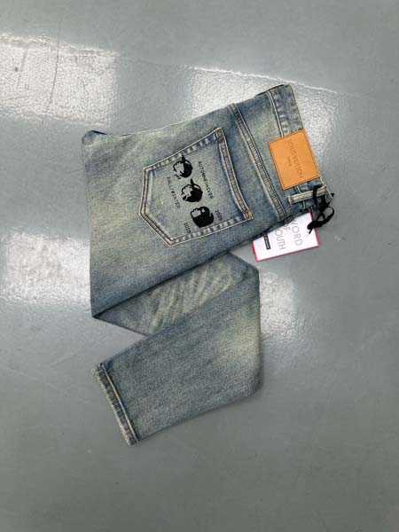 2025年8月2日入荷新作Louis Vuittonジーパン...