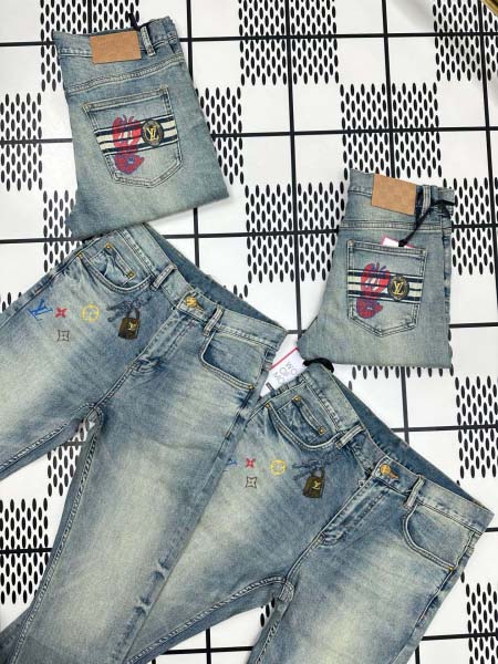 2025年8月2日入荷新作Louis Vuittonジーパン...