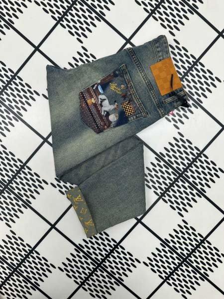 2025年8月2日入荷新作Louis Vuittonジーパン...